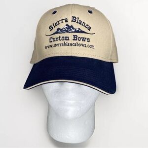 Sierra Blanca Custom Bows Cap Hat Adjustable Strap Hunting